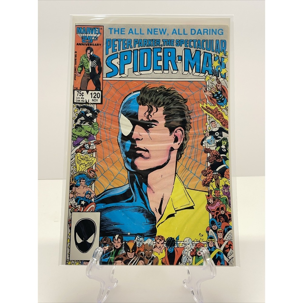 Spectacular Spider-Man 120 High Grade 25th Anniversary Issue